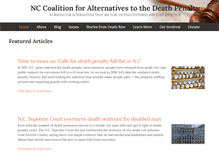 Tablet Screenshot of nccadp.org